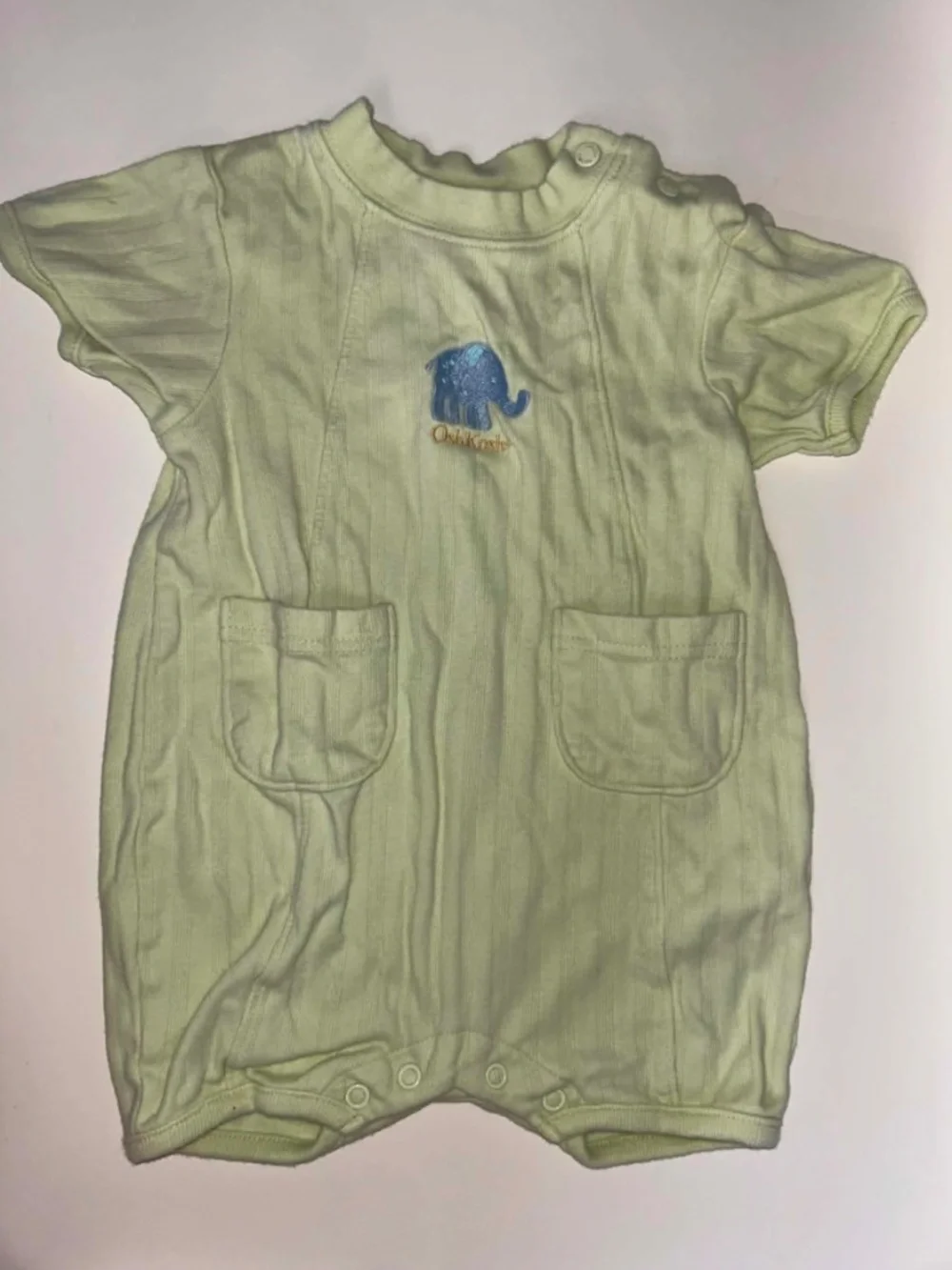 Vintage 90s OshKosh B'Gosh Knitted Romper